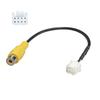 Tr918 CA-C100 Kenwood Dedicated Terminal Universal RCA Converter Rear Camera Connection Cable RCH068J Compatible