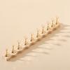INS False Nail Tip Holder Wooden Nail Holder with Base Nail Display Stand  Nail Art Practice