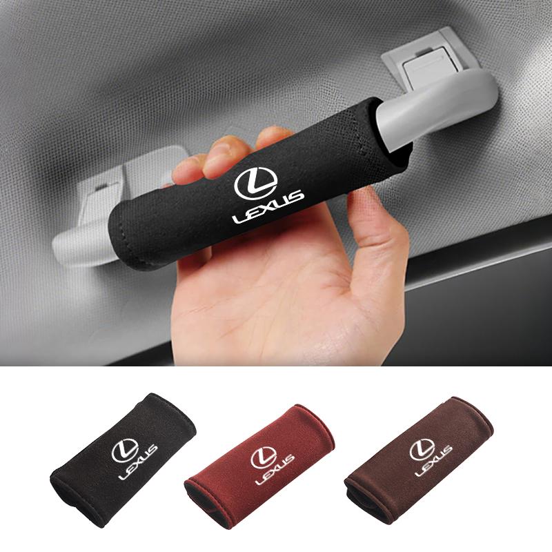 Car Roof Armrest Glove Handle Cover Protector Sleeve Accessories For Lexus UX250h RX450h CT200h RX400h NX300h RX350 RX300 GX470 PF6