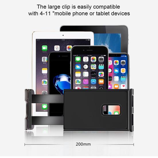 Автомобильный держатель для планшета, крепление на подголовник, противоскользящая силиконовая пряжка, вращающийся на 360 градусов, регулируемый универсальный автомобильный кронштейн для поддержки телефона на спинке сиденья, автомобиль