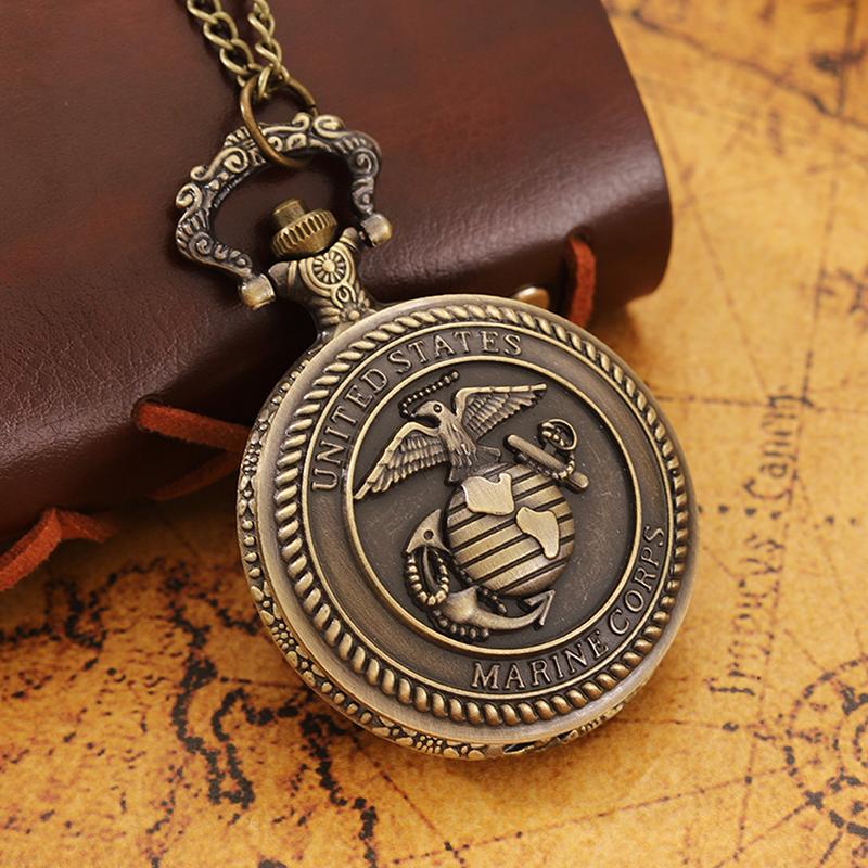 Модные классические мужские часы, винтажные кварцевые карманные часы, карманные часы с ожерельем, идеальный выбор для подарков мужчинам и женщинам