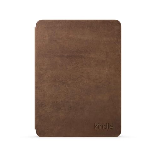 [Для Kindle Paperwhite 12-го поколения/Kindle Colorsoft] Оригинальная премиальная кожаная обложка Amazon (грецкий орех)