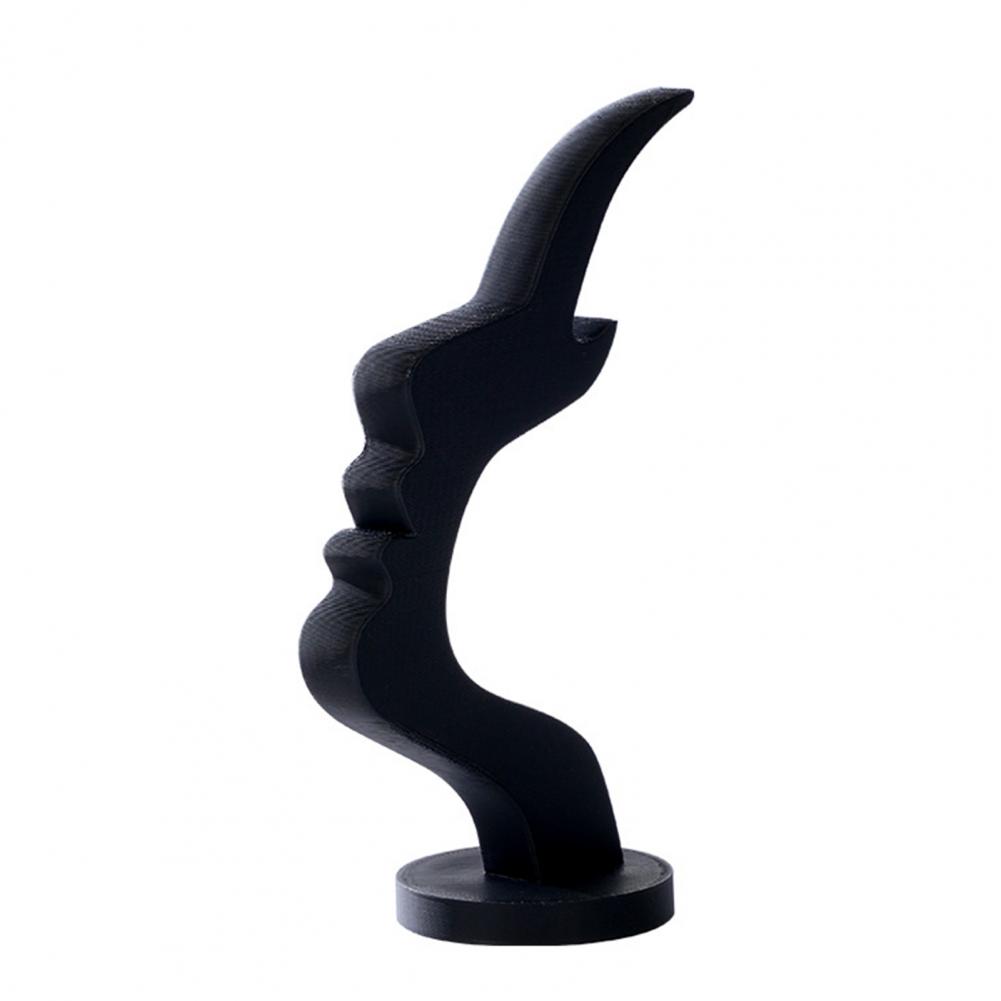 14cm Face Shaped Glass Holder Abstract Side Face Sunglasses Display Rack 3D Printed Desktop Storage Organizer For Home Office