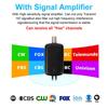Комнатная антенна цифрового HDTV 4K с радиусом действия 980 миль и усилением сигнала ТВ-вещания DTB-T2