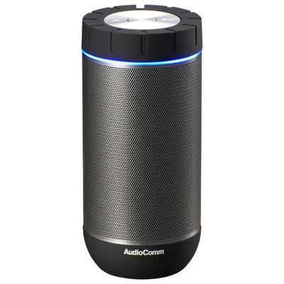 Беспроводной динамик Ohm Electric AudioComm Беспроводной портативный динамик OHM Черный 360° Bluetooth5.0 ASP-W360N 03-2500