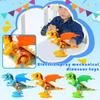 Electric Spray Mechanical Dinosaur Toy DIY Disassembly Dinosaur Walking With Music And Light Gear Tyrannosauruss Rexs