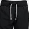 Nike Kids Logo Solid Color Elastic Waist Knitted Sports Pants Kids Bottoms Black DD5056-010