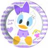Paper Daisy Duck Disposable Plates (Pack of 8)