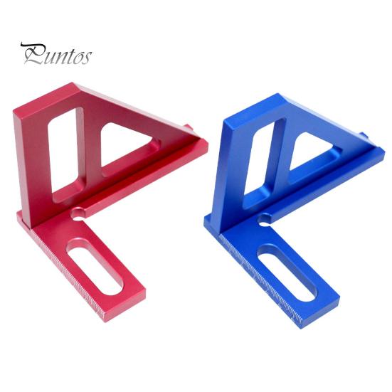 3D многоугловая измерительная линейка, высокоточный легкий портативный транспортир из алюминиевого сплава с углом наклона 45/90 градусов для деревообработки