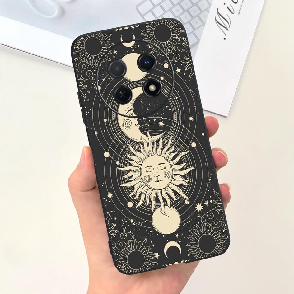 Для Huawei Nova Y91 Чехол Ударопрочный Силиконовый Модный Цветочный Узор Мягкая Задняя Крышка из ТПУ Для Huawei Nova Y61 NovaY91 NovaY61 Capa