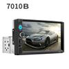 7-дюймовый 1DIN MP5 автомагнитола 7010B/7012B/7018B/7023/универсальная, сенсорный дисплей, FM, USB, Bluetooth, AUX мультимедиа с экраном