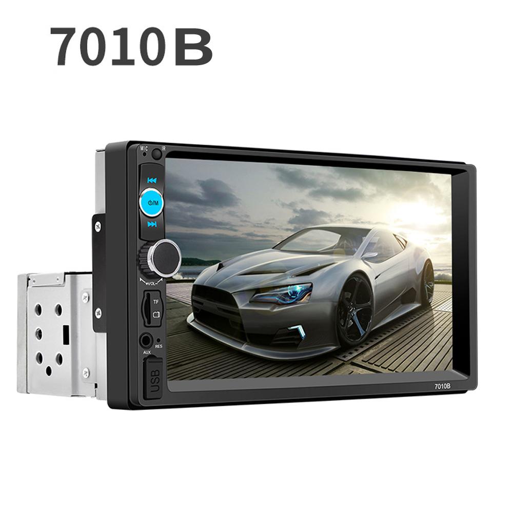 7-дюймовый 1DIN MP5 автомагнитола 7010B/7012B/7018B/7023/универсальная, сенсорный дисплей, FM, USB, Bluetooth, AUX мультимедиа с экраном