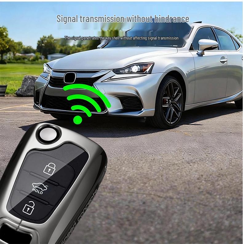 Keychain Cover for 2011/2014/2015 Hyundai Reina, Elantra, Reyland, Langdong Models with Folding Bag