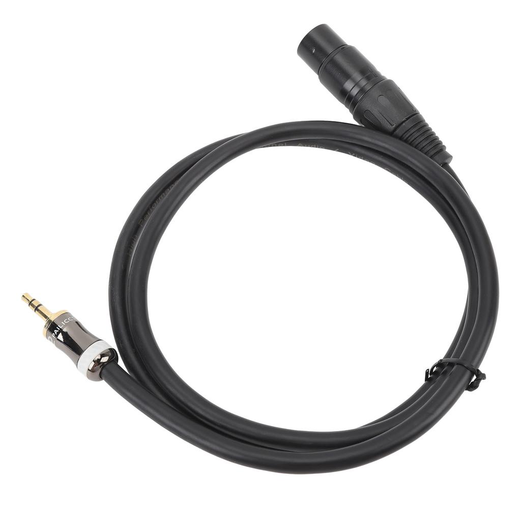 3.5mm Male To XLR Female Cable Professional 3.5mm To XLR Adapter for Microphone Sound Mixer Sound