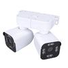 Dual Lens Outdoor Cameras 2.5K 5MP House Camera Wired Plug in WiFi Security Camera with Microphone Sound Video PTZ Auto