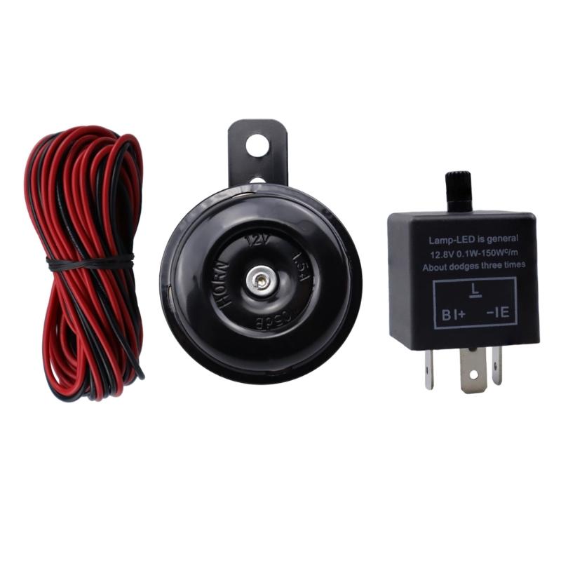 Универсальный переключатель указателя поворота + реле мигалки + замена звукового сигнала для мотоциклов, квадроцикла, UTV, тележки для гольфа