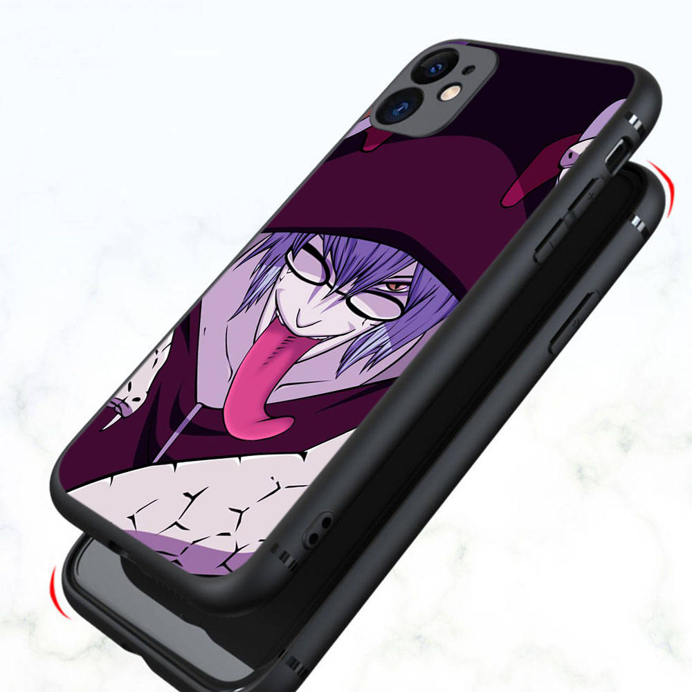 Чехол DT13 Naruto Anime для OPPO Reno 8 6 5 4 Pro Find X3 A17 A31 A38 A40 A53 A54 A55 A74 A76 A78 A77 A80 A94 A95 A96 Lite, черный мягкий чехол