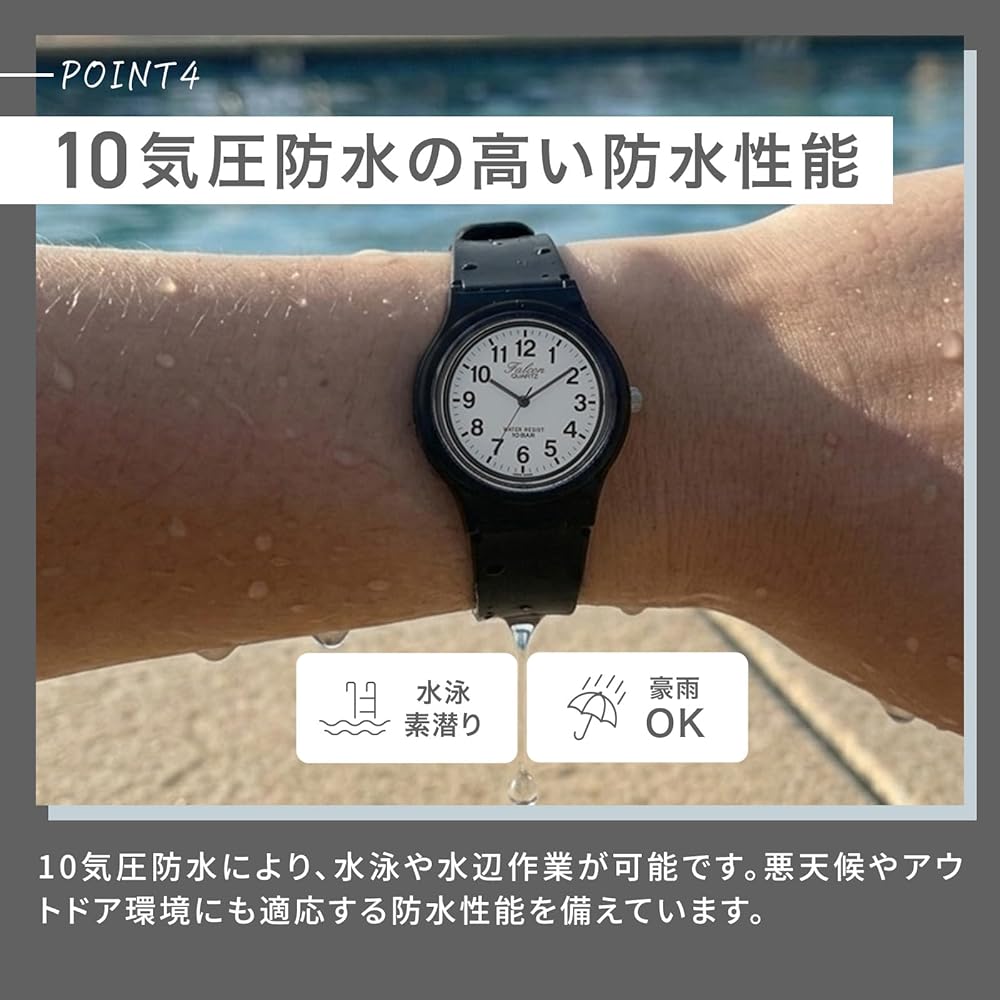 Мужские аналоговые часы Citizen Q&Q Черный скелетон Водонепроницаемость 10 Бар Легкие с легко читаемым циферблатом и полиуретановым ремешком