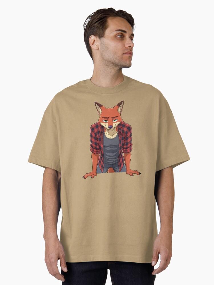 Zootopia Zootopia Fox Character Art - Nick Wilde Oversized T-Shirt