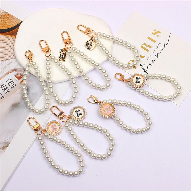 Сплав подвеска жемчуг телефон шнурок чехол для наушников брелок студенческая сумка украшение