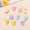 Cartoon DIY Resin Flower Accessories for Jewelry, Hair Clips, and Phone Cases