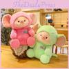 Свинья Одетая Животное Мягкая Плюшевая Кукла Большие Уши Мультяшные Игрушки Детские Подарки