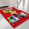 Stumble Guys Leap Carpet Rug for Living Room Bedroom Home Sofa Decoration,Kids play Nonslip Floor Mat