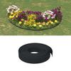 VidaXL Garden Edging 4 Pcs Black 10 M 10 Cm Polyethylene 3155434