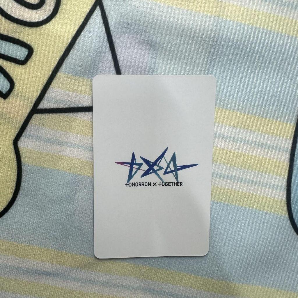 [USED] TXT LINE MUSIC Member Selfie Unreleased Yeonjun Trading Card