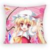 TOUHOU Project Cirno Cute Anime Girl Pillow Case Sofa Living Room Bedroom Headboard Backrest Cushion Square Cushion Nap Time