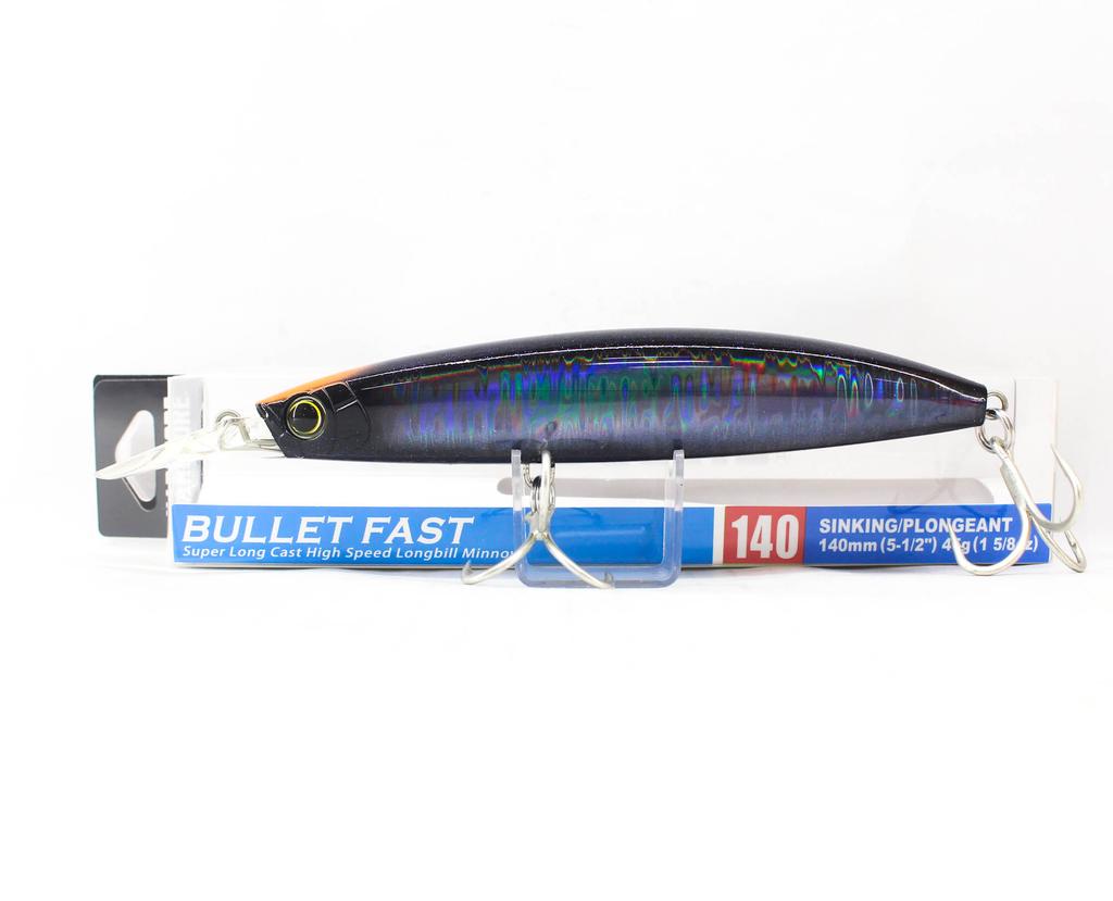 Yo Zuri Duel Hardcore Bullet Fast 140 мм Тонущая приманка F1244-HSBL (7642)