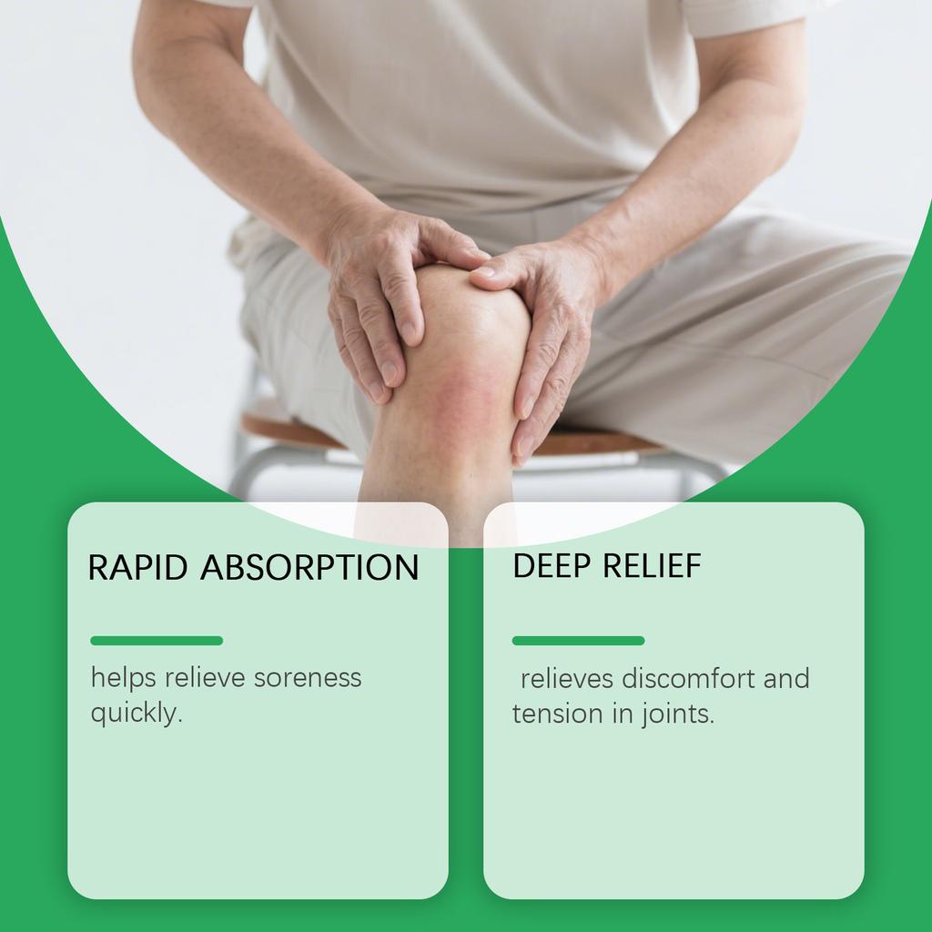 Массажный гель для облегчения боли в суставах Гель для облегчения боли Гель Имеет легкую и комфортную текстуру, уменьшающую дискомфорт в суставах
