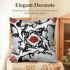 Red Hot Chili PPeppers Band Cushion Cover Natural Linen Organic Fabric DoubleSided Printing Sofa Home Decor Gift Pillow Case