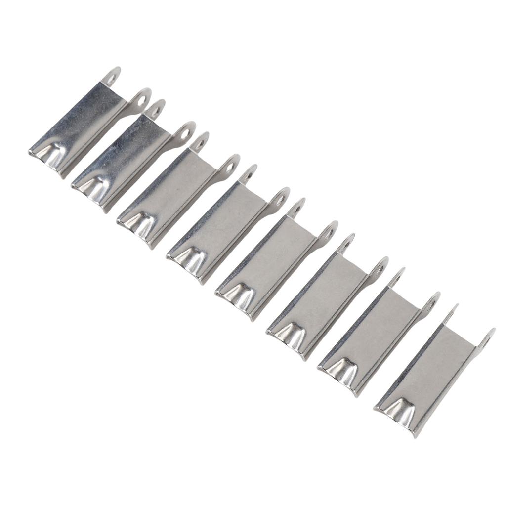 8 шт. Крюк с предохранительной защелкой из нержавеющей стали 316 Многоцелевой сменный фаркоп для буксировочного ресивера для груза