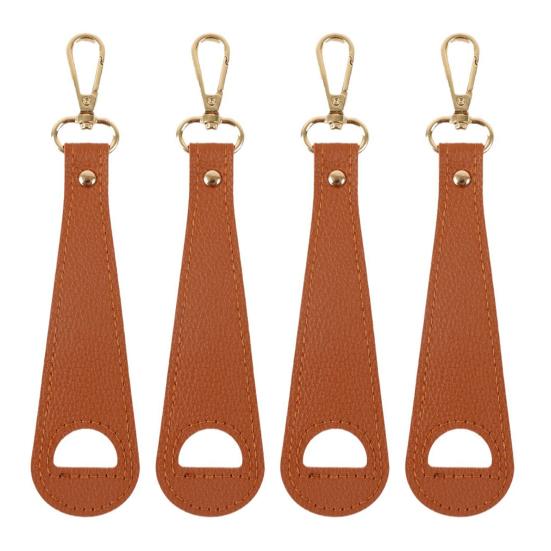 2/3/4 шт. Зажим для шляпы из искусственной кожи, Свободные руки, Сумка, Рюкзак, Сумка-тоут, Багаж, Подвешивание, Бейсболка