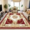Classical Big Size Living Room Carpet 140x200 Red Luxury Home Decoration Bedroom Soft Area Rug European Room Decor Washable Mat