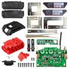 Пластиковый корпус-коробка-оболочка для литий-ионного аккумулятора Bosch 18V BAT618 BAT609 6Ah с платой защиты PCB Наклейка