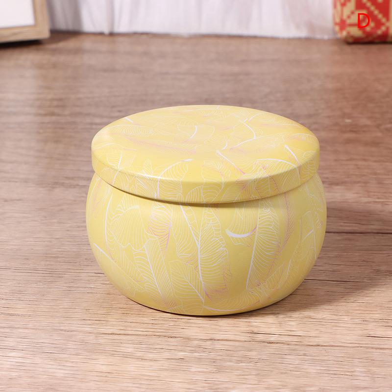 4 унции герметичная банка металлические банки для свечей коробка для конфет розовый чайник органайзер для хранения ювелирных изделий жесть рождественский упаковочный ящик