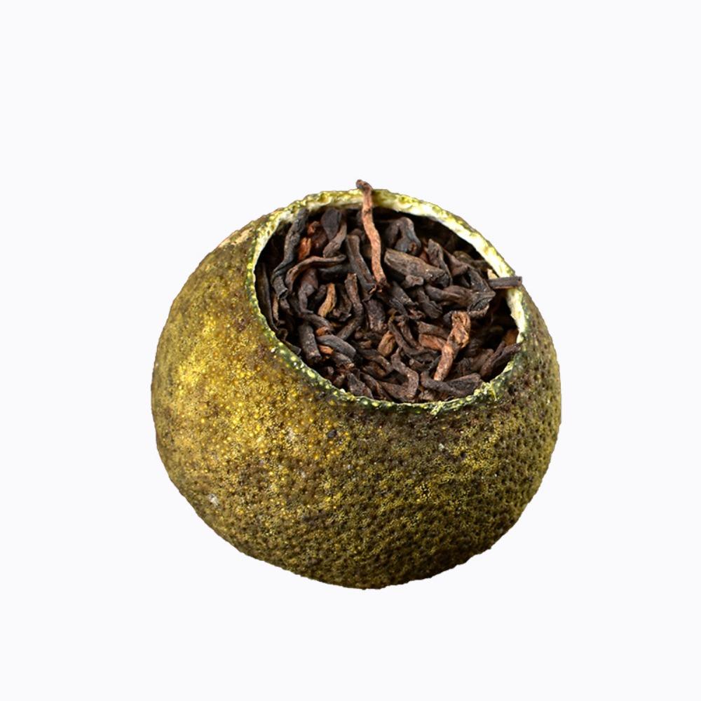 2025 Ganpu Tea First Harvest Meijiang Dongjia Tianma Mandarin Peel Pu'er Wholesale
