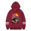 Baki Hanma Anime Hoodie Unisex Oversized Long Sleeve Pullover Sweatshirt Gym Workout Fall