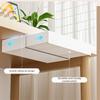 White Under Desk Storage Box Hidden Design Storage Box Hidden Storage Organizer Organizer Drawer Self Adhesive