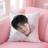 Стиль Kpop Актер Горячий S-Сон Кан Наволочка Противопылевая Наволочка Невидимая Молния Шелковистый Короткий Плюш Чехол для Подушки на Диван