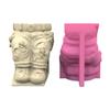 Pants Shaped Flower Pots Mold Epoxy Resin Molds Pen Holder Candle Holder Cement Planter Silicone Mould Home Decorations