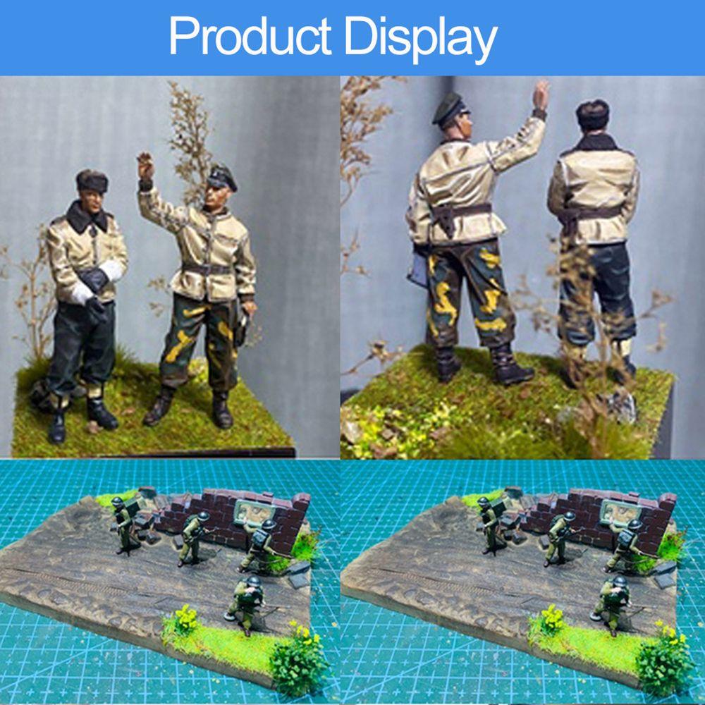 Scene Micro Landscape Artificial Grass Tufts Plant Cluster Miniature Grass Bushes Simulation Model