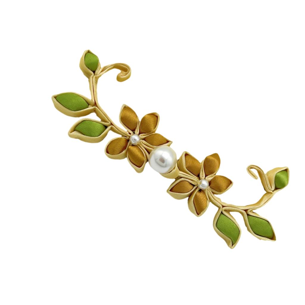Traditional Chinese Knot Frogs Closure Buttons Satined Flower Buckle Button for Cardigans Scarves and Sweater Decoration