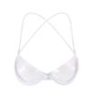 Transparent Clear Bra  Strap Plastic Bra Disposable Underwear Bra