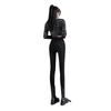 Slimming Super High Waisted Women's Tall Plus Fleece Spring and Winter Slim Jeans