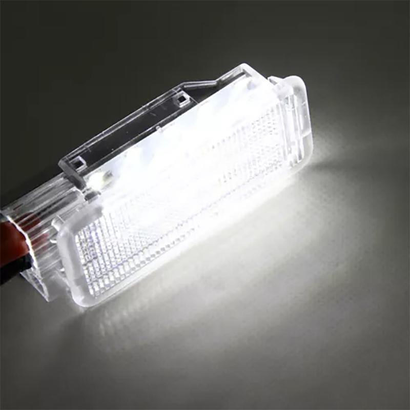 2 шт. Автомобильный светодиодный светильник багажника для ног под дверью, бардачок, лампа для Peugeot 1007 206 207