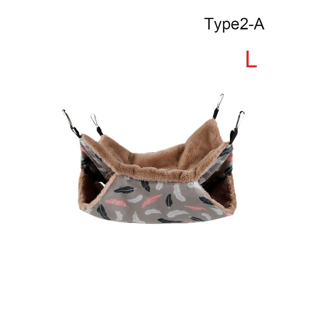 Зимний удобный домик для морской свинки, спальный мешок для маленьких животных, теплая клетка, домик для хомяка, гамак