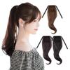 Парик Ponytail One Single Easy Twin Dark Brown [Classe], локон, 45 см, цвет, черный, коричневый, наращивание, хвосты,